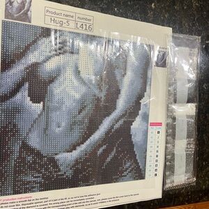 Monochrome Diamond Painting Kit